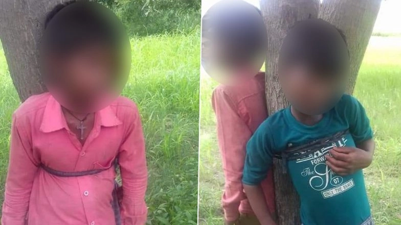  Two Boys Tied to Tree, Beaten Mercilessly for Plucking Jamuns in Lakhimpur Kheri; Accused Arrested