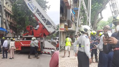 Mumbai: Portion of Building Collapses in Fort Area, Rescue Operation Underway