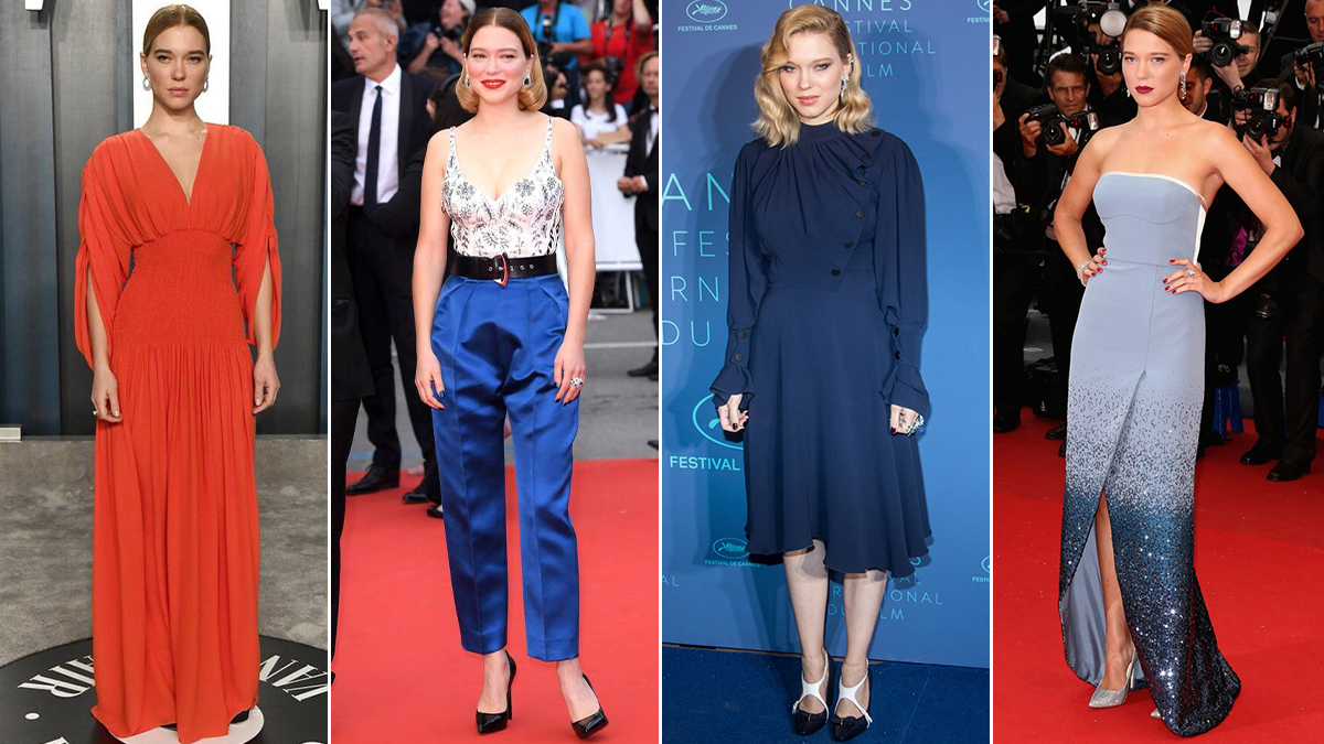 Bond girl Léa Seydoux looks chic at Louis Vuitton's Paris Fashion