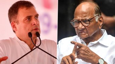 Rahul Gandhi Should Join Hands With NCP Chief Sharad Pawar to Bring Opposition Parties Together, Says Shiv Sena