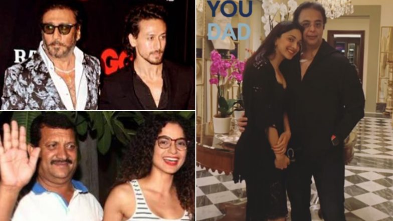 Father's Day 2021: Kangana Ranaut, Tiger Shroff, Kiara Advani and Other Bollywood Celebs Extend Special Greetings For Their Dad