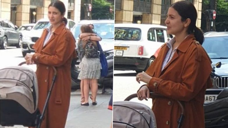 Anushka Sharma’s Pictures While She Takes a Stroll With Baby Vamika in the UK Go Viral on the Internet