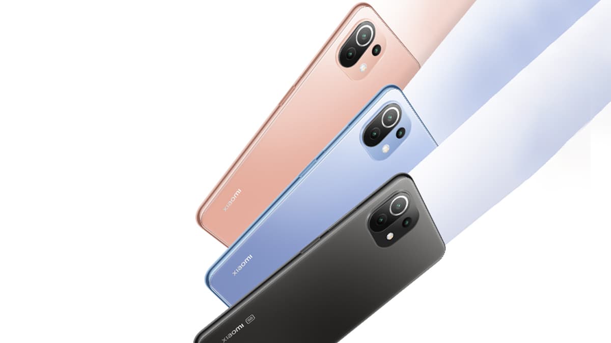 El teléfono inteligente Xiaomi Mi11 Lite viene en tres variantes de color;  Precios, características y especificaciones esperados