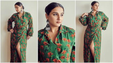 Yo or Hell No? Vidya Balan's Green Maxi Dress By Masaba Gupta