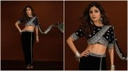 Shilpa Shetty's Black Outfit is Like a Bohemian Rhapsody that We Are Surely Enjoying (View Pics)