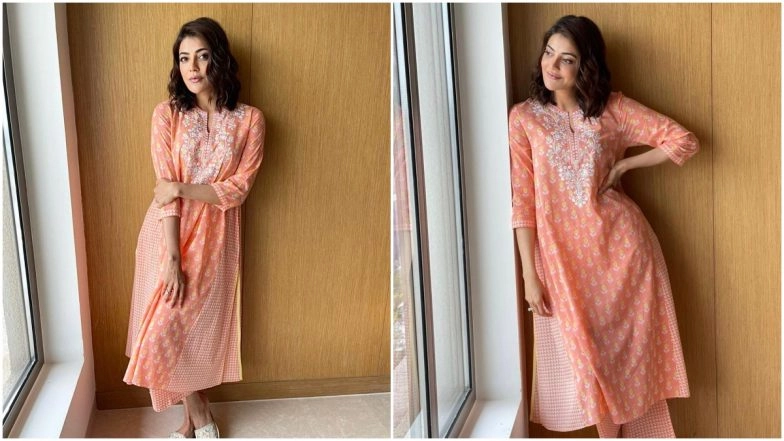 Yo or Hell No? Kajal Aggarwal's Traditional Suit by Anita Dongre