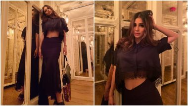 Mouni Roy Had Her 'When in Doubt, Wear Black' Mode On In her Recent Fashion Outing (View Pics)