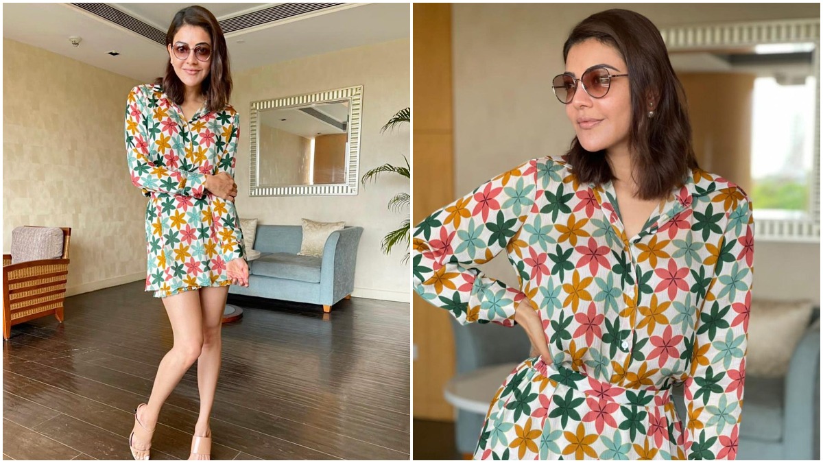 Kajal Aggarwal's Tropical Co-Ord Set Comes With a Heavy Price Tag of Rs  9900! | ðŸ‘— LatestLY