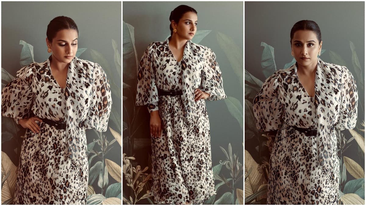 Vidya Balan Xxx Video - Vidya Balan Takes Her 'Sherni' Promotions Quite Literally; Picks a Leopard  Print Outfit For an Appearance (View Pics) | ðŸ‘— LatestLY