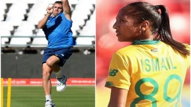 Sports News | Anrich Nortje, Shabnim Ismail Named South Africa Men's and Women's Cricketer of the Year