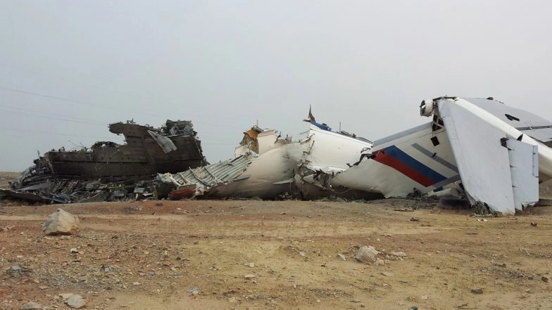 Military Plane Crashes in Myanmar