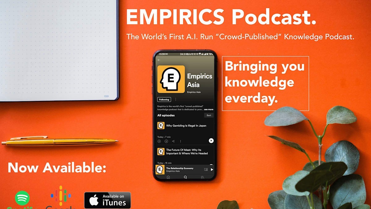 Empirics Asia Launches The World’s First Podcast Show Run Entirely by an AI