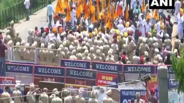 India News | FIR Against Sukhbir Badal, Other Leaders, Workers After Protest Against Punjab Govt