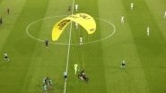 France vs Germany, Euro 2020: Parachute Protestor Injures Several Fans After he Lands on the Pitch Heavily (Check Video)