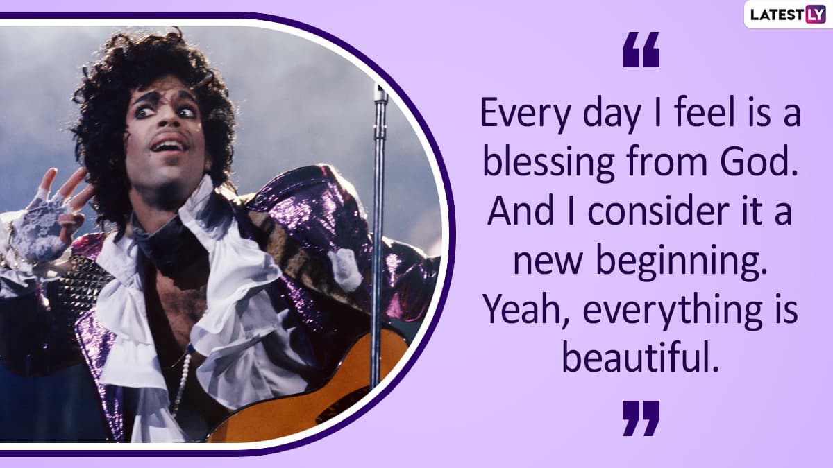 Prince Birth Anniversary: 7 Inspirational Quotes by the Musician That ...