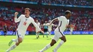 Euro 2020: Raheem Sterling Gives England 1-0 Win Over Croatia at Wembley Stadium