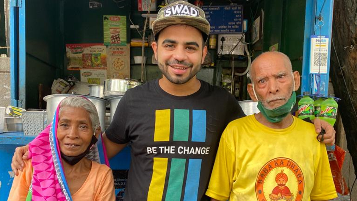 Baba Ka Dhaba: Gaurav Wasan Shares a Heart Warming Picture With the Old Couple After They Issue an Apology for Maligning His Name