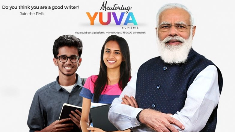 YUVA- Prime Minister’s Scheme For Mentoring Young Authors: PM Modi Shares 'Interesting Opportunity' for Youngsters to Contribute to Nation's Intellectual Discourse