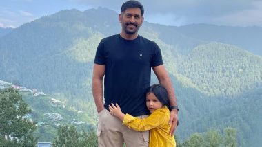 MS Dhoni New Look: CSK Skipper Sports Handlebar Moustache As He Enjoys Family Vacation in Shimla