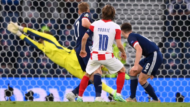 Croatia 3-1 Scotland, Euro 2020 Result: Luka Modric Inspires Croatia To Round of 16 Qualification (Watch Goal Video Highlights)