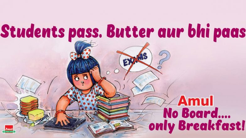 Amul Topical Says ‘No Board, Only Breakfast’ after Centre Cancels CBSE Class 12 Board Exams 2021