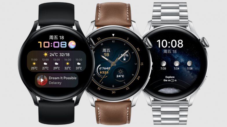 Huawei Watch 3 & Huawei Watch 3 Pro With HarmonyOS 2.0 Launched