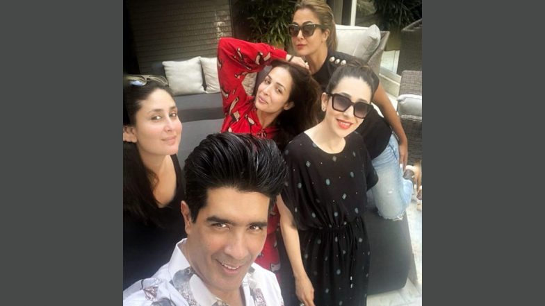 Kareena Kapoor, Karisma Kapoor and the Girl Gang Spend Another Lovely Afternoon Together, Manish Malhotra Joins the Ladies