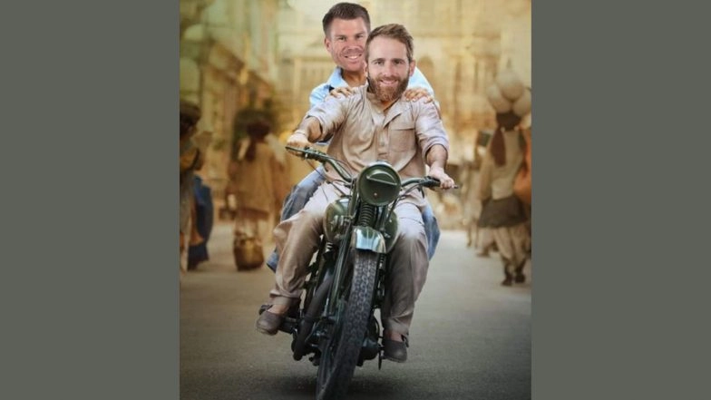 David Warner Shares Fan-Made Picture of Him and Kane Williamson on Instagram, Check Post