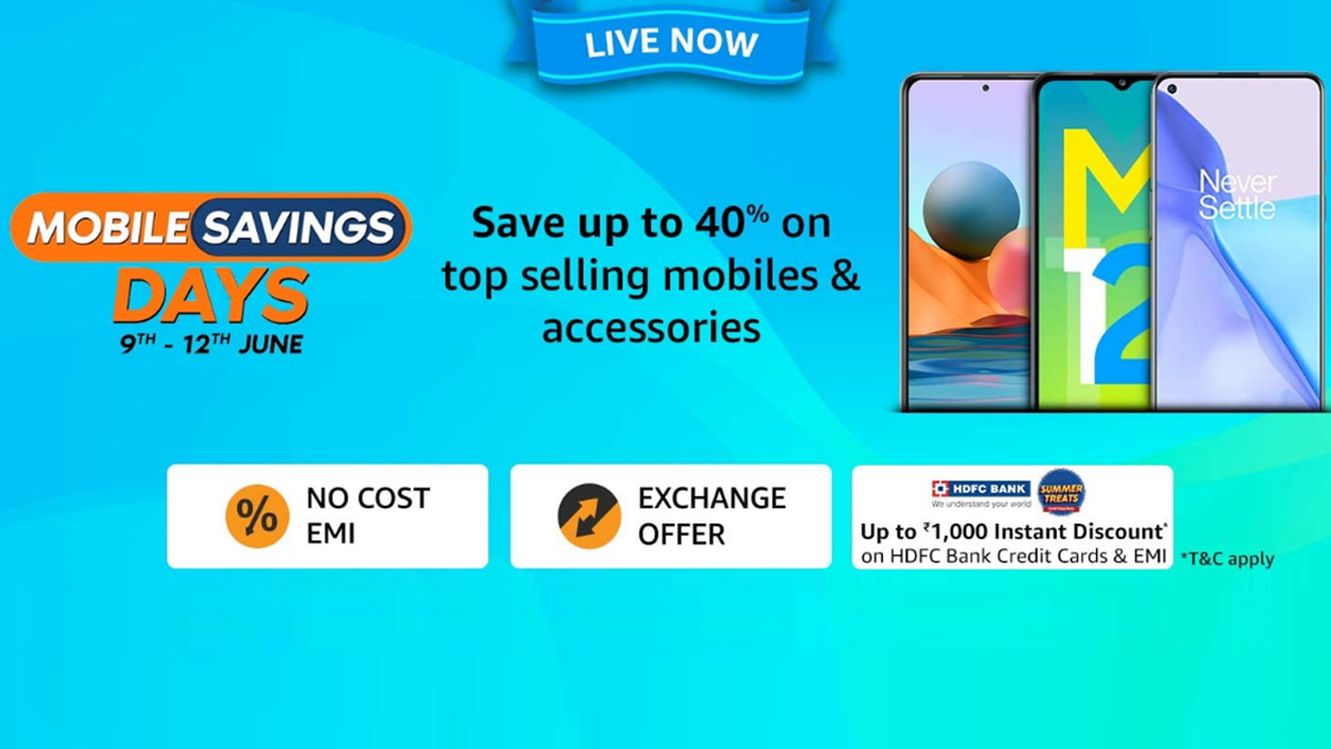 Amazon Mobile Savings Days Sale 2021: Decent Discounts on Realme X7, Oppo F19 Pro+ 5G, OnePlus 9R 5G, OnePlus 9 Pro 5G & More