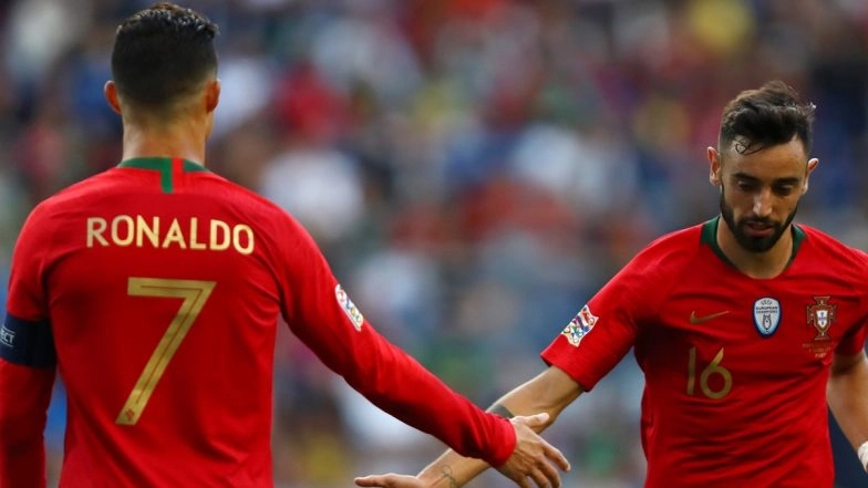 Manchester United Posts a Picture of Cristiano Ronaldo & Bruno Fernandes, Caption of the Snap Triggers Transfer Rumours