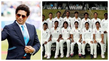 Sachin Tendulkar Sends Best Wishes to Indian Women's Cricket Team Ahead of Their One-Off Test Against England, Says 'I'll Be Rooting For You'