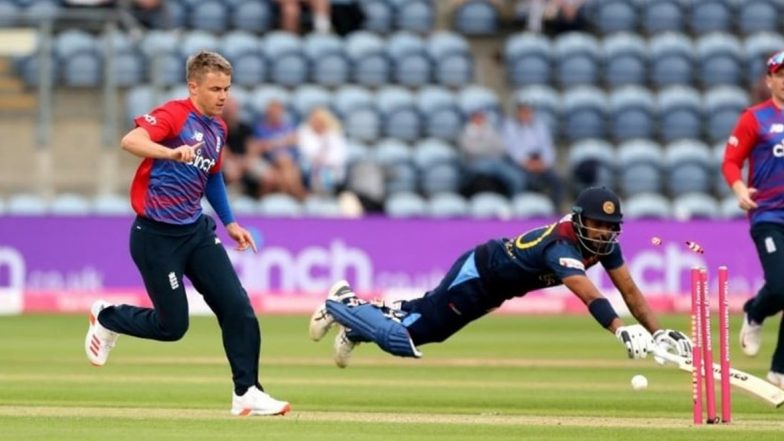 Sam Curran Showcases His Football Skills to Run-out Danushka Gunathilaka During ENG vs SL, 2nd T20I 2021 (Watch Video)