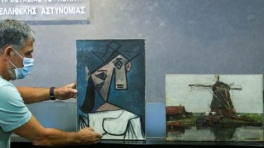 World News | Picasso, Mondrian Artworks Stolen in Museum Heist Recovered by Greek Police