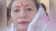 India News | BJP Names Sharda Devi as President of Manipur Unit