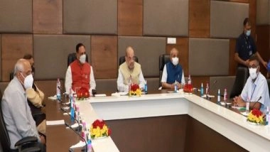 India News | Shah Holds Talks with Gujarat Govt over Redevelopment of Housing Board Societies in Gandhinagar