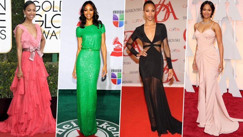 Zoe Saldana Birthday: A Look at Some Powerful Red Carpet Appearances Made by the 'Avatar' Actress (View Pics)