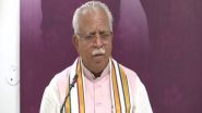 India News | Haryana CM Lays Foundation for 98 Development Projects Worth Rs 1,170 Crores