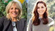 US First Lady Jill Biden and Kate Middleton Tour Preschool in Southwestern England