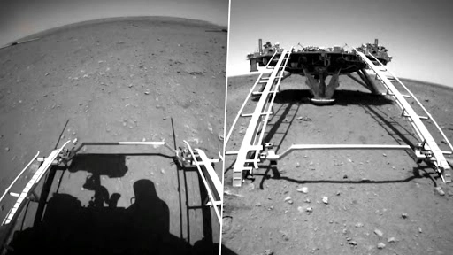 China Shares Zhurong Rover Returns Landing Footage and Sounds From Mars 
