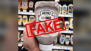 Mayoreo Sauce, A Mix of Mayonnaise and Oreo Cookies, Launched by Heinz? Know Truth Behind the Fake Photo of Mayoreo Going Viral on Social Media