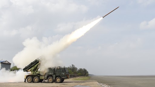 DRDO Successfully Test Fires Enhanced Version of Pinaka Rockets