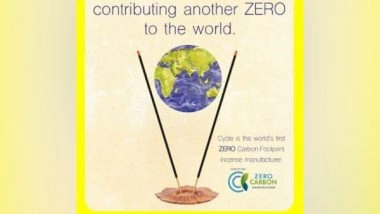 Business News | Pray with Cycle: The World's First Zero Carbon Footprint Incense Manufacturer