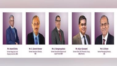 Business News | Cyril Amarchand Mangaldas Welcomes Lily Vadera, P. K. Nagpal and Nilesh Sathe as Senior Advisors
