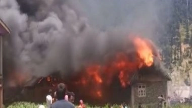 India News | 12 Houses Gutted in Blaze at Hijwa Village in J-K's Ramban