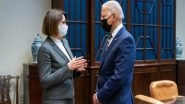 World News | Biden Meets Belarus Opposition Leader, Shows Support for Pro-democracy Protesters