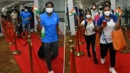 Tokyo Olympics 2020: Indian Athletes Get Rousing Send-Off As They Leave for Summer Games, Watch Video