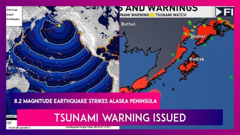 Alaska earthquake tsunami warning