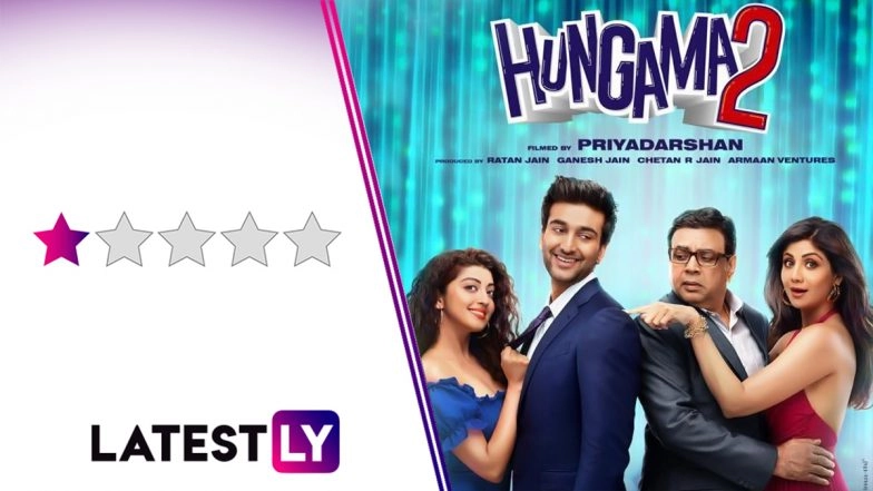 Hungama 2 Movie Review: Dear Mohanlal Fans, Stay Away From This Outdated Minnaram Remake, Starring Shilpa Shetty Kundra and Meezaan Jafri (LatestLY Exclusive)