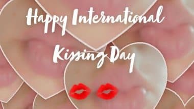 International Kissing Day 2021: Netizens Share Beautiful HD Images, Wallpapers, Wishes, Quotes, GIFs, Greetings and Messages on Twitter to Celebrate Kisses