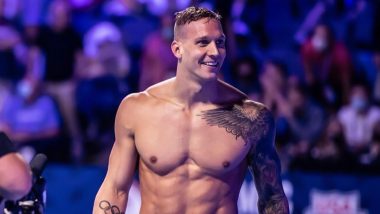 Tokyo Olympics 2020: Caeleb Dressel Wins Gold in Men's 100 Meter Butterfly With New World Record of 49.45